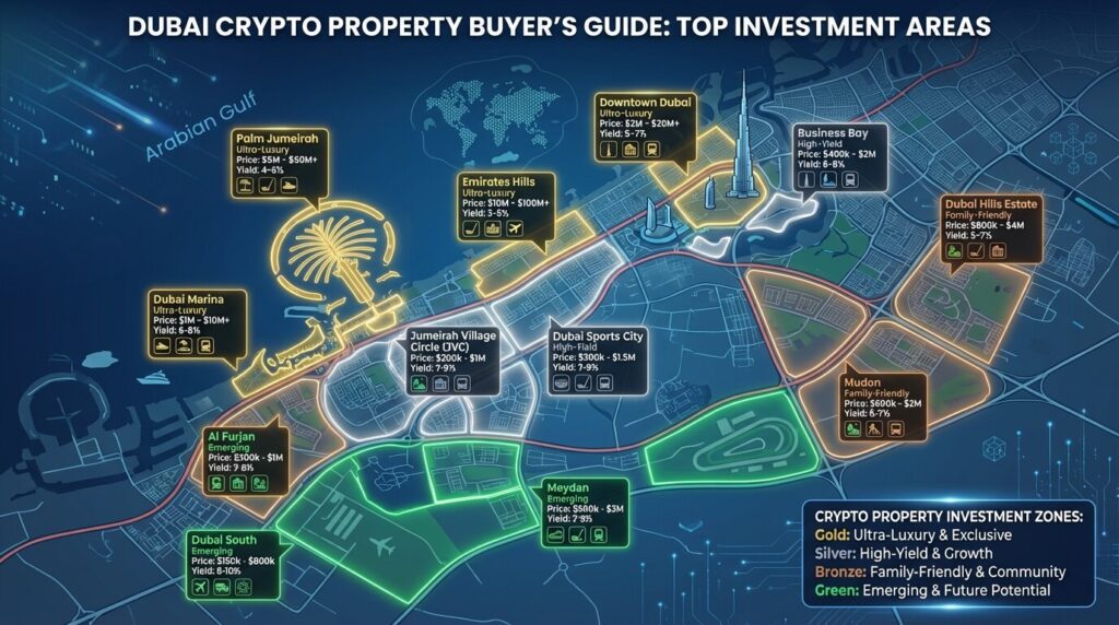 The Complete Guide to Buying Luxury Property in Dubai with Cryptocurrency Infographic 7