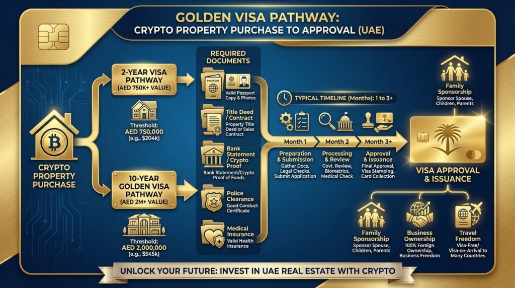 The Complete Guide to Buying Luxury Property in Dubai with Cryptocurrency Infographic 8